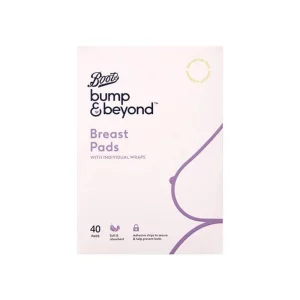 Boots Bump & Beyond Disposable Breast Pads stock image