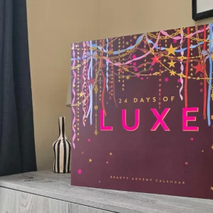 A front shot of the Boots Luxe Beauty Advent Calendar 2026