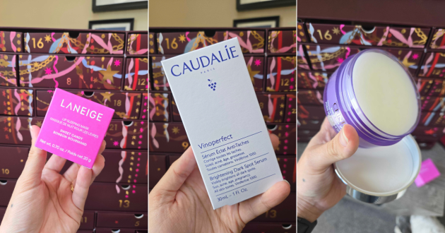 My favourite products from Laneige, Caudalie and Clinique inside the Boots Luxe Beauty Advent Calendar 2026