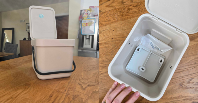 A look inside the Brabantia Sort & Go Waste Bin 6L