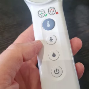 Braun Sensian 7 thermometer buttons