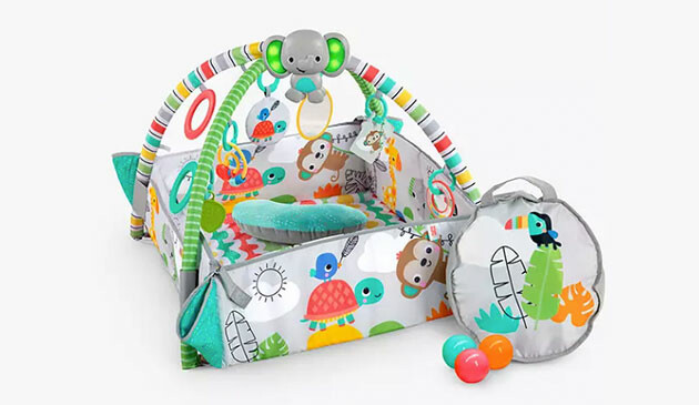 Bright Starts ball pit