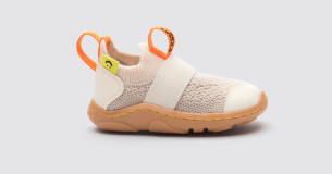 Product image of Brightland's WANDER: First Walker (Sandstone) shoes