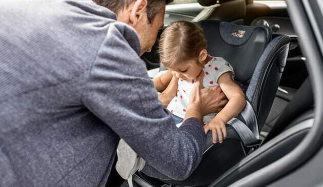 Britax romer put in