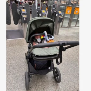 Baby in Bugaboo Cub 2 in 1