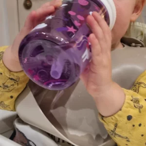 Child drinking from Camelbak Eddy+ kids bottle