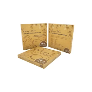 CannyMum Soft Bamboo Reusable Nursing Pads stock image