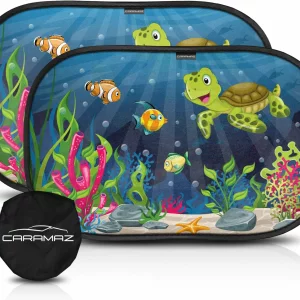 Caramaz Turtle Adhesive Car Window Shade