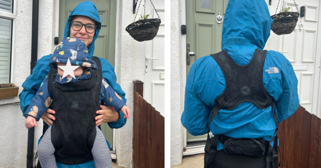 Tester using carifit core front and back