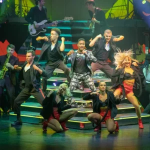 A theatre production onboard a Celebrity Cruises ship