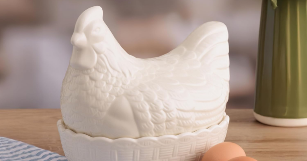 Mason Cash Cream Hen Egg Nest