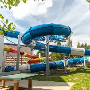 Château Lez Eaux Campsite water slides