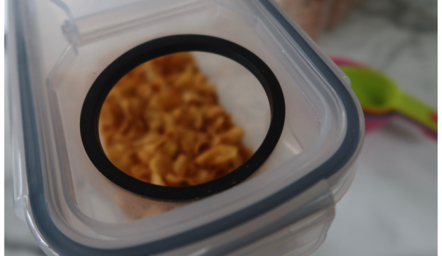 Chef's Path Cereal Container's pouring spout