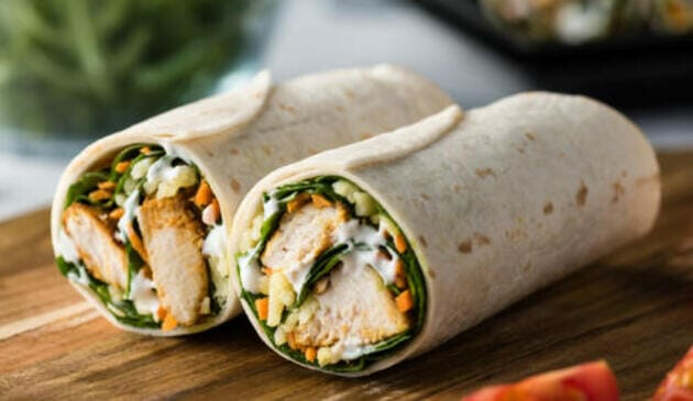 chicken wraps