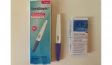 Clear & Simple pregnancy test review image before testing