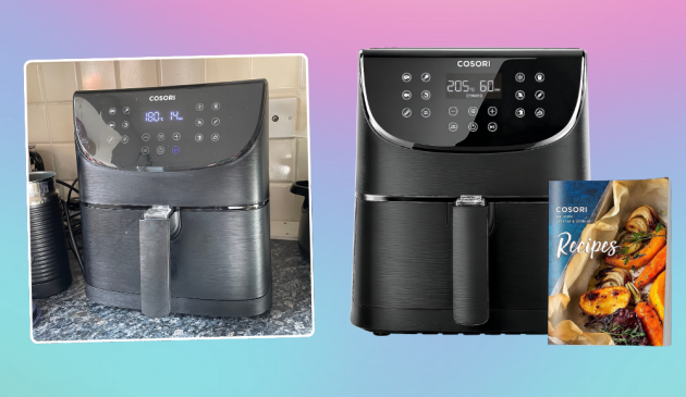 COSORI Air Fryer 5.5L in use