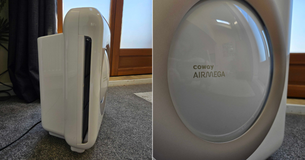 A closer look at the design of the Coway Airmega Mighty air purifier
