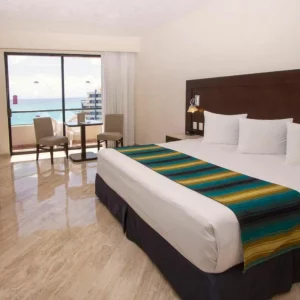 A room at the Crown Paradise Club Cancun