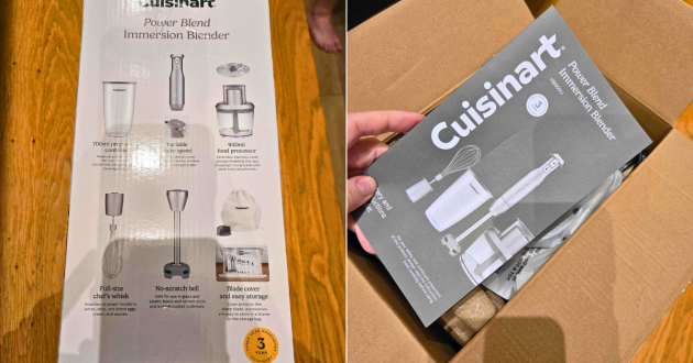 Everything inside the Cuisinart Power Blend Immersion Blender