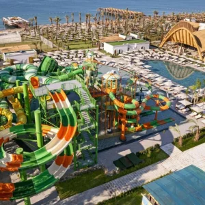 Waterslides at Cullinan Belek in Antalya