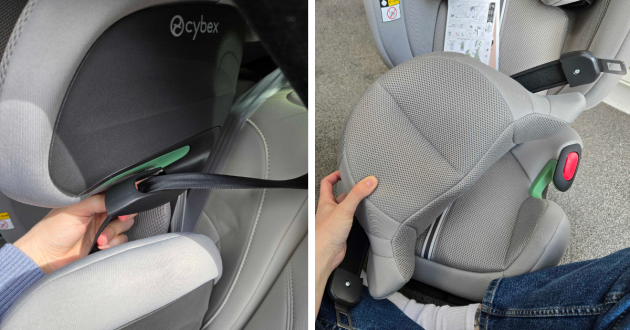 Cybex Pallas G3 headrest and covers