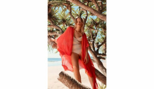 Day Dream Washed Kimono