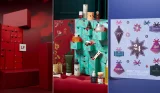 A grid of different beauty Advent calendars from LOOKFANTASTIC, Fortnum & Mason and Boots