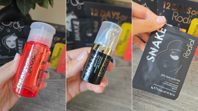 Products inside the 12 Dys of Rodial beauty Advent calendar