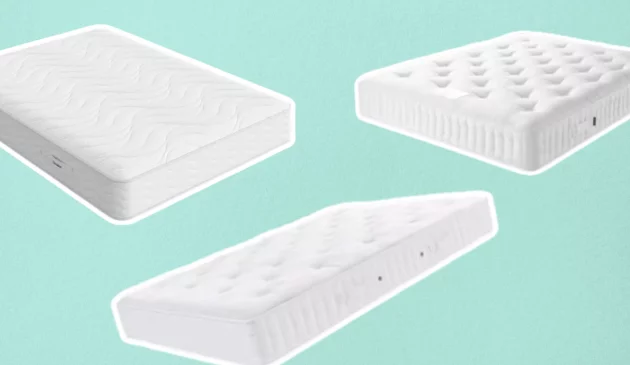 A collage of mattresses from Dreams, Hypnos, Fogarty