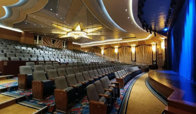 The Buena Vista Theatre on the Disney Dream cruise ship.
