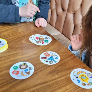 Kids Playing Dobble