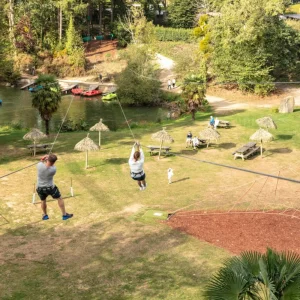 Domaine des Ormes Eurocamp zipline