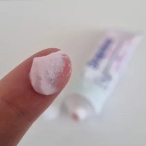 Drapolene Cream on finger