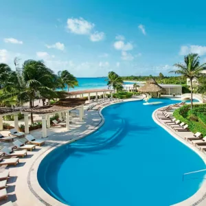 Aerial view of Dreams Tulum