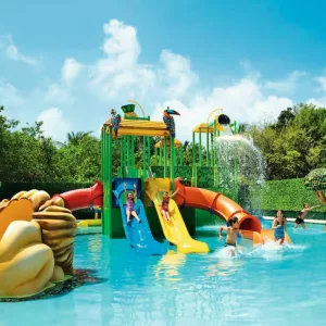 Waterslides at Dreams Tulum