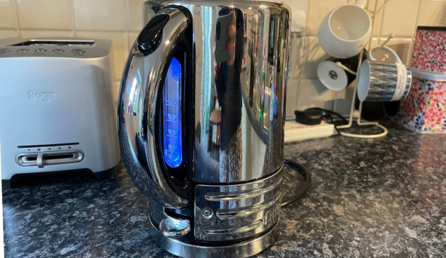 Dualit Architect Kettle on a kitchen countertop