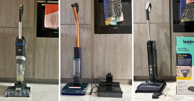 Dyson Clean + Wash Hygiene competitor set