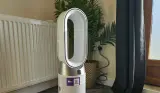 The Dyson Purifier Hot+Cool HP1 close to a window