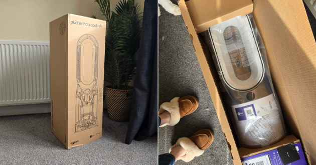 Unboxing the Dyson Purifier Hot+Cool HP1