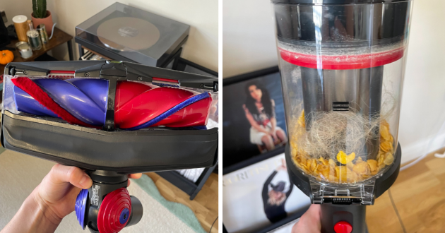Dyson V16 Piston Animal floor head and dustbin