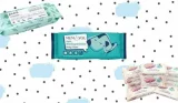 Packs of different baby wipes