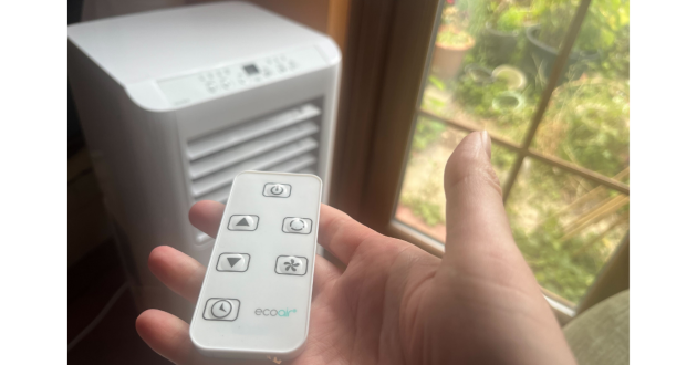 EcoAir Crystal MK3 Portable Air Conditioner remote control