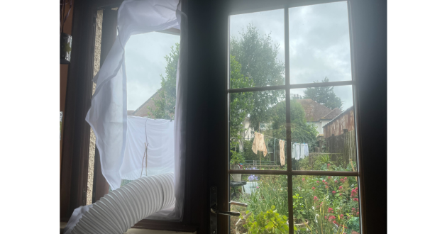 EcoAir Crystal MK3 Portable Air Conditioner window kit