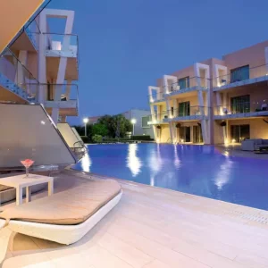 Pool at the Eden Roc Hotel in Rhodes