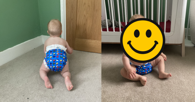 Eenee nappy pads and pants fit