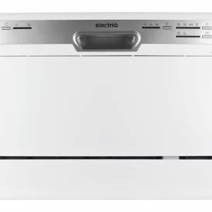 electriQ 6 Place Freestanding or Integrated Table Top Dishwasher