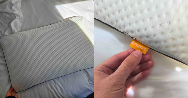 After opening the Emma Adapt Pillow