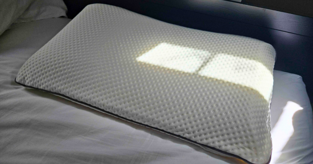 Close up of the pattern of the Emma Adapt Pillow