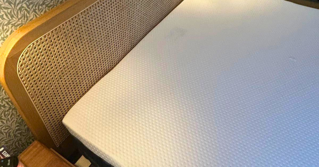 The Emma Original Lite mattress from above