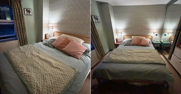 The Emma Original Lite mattress when made in Lola's bedroom